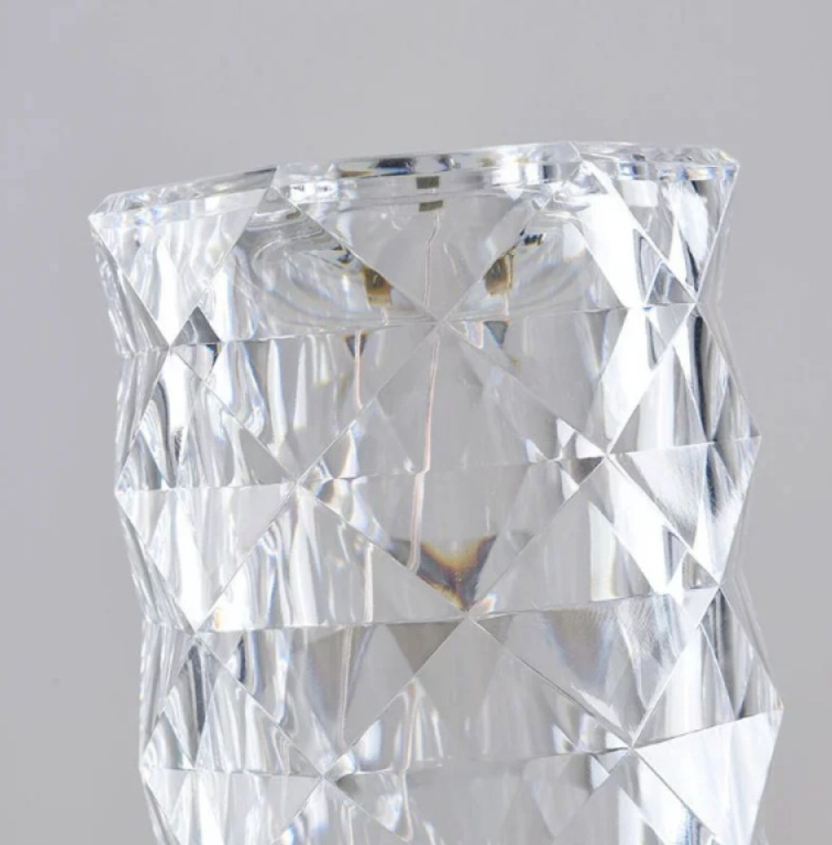 Kristal LED Kumandalı Ve Dokunmatik Masa Lambası