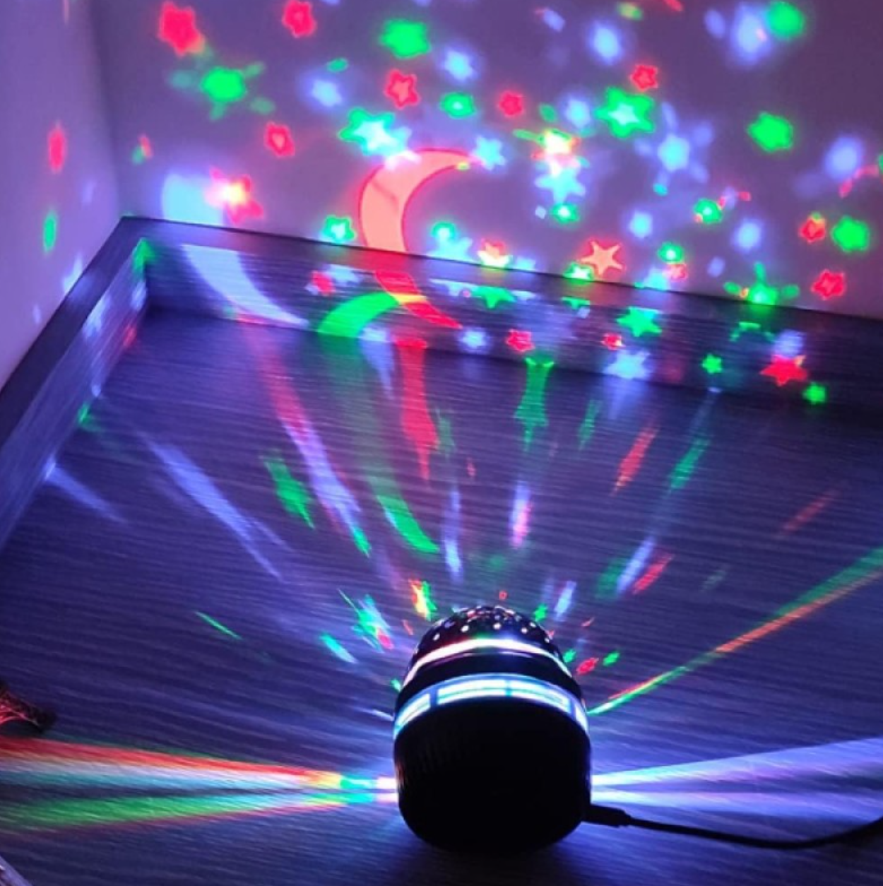 Mini Yıldızlı Projektör Gece Lambası