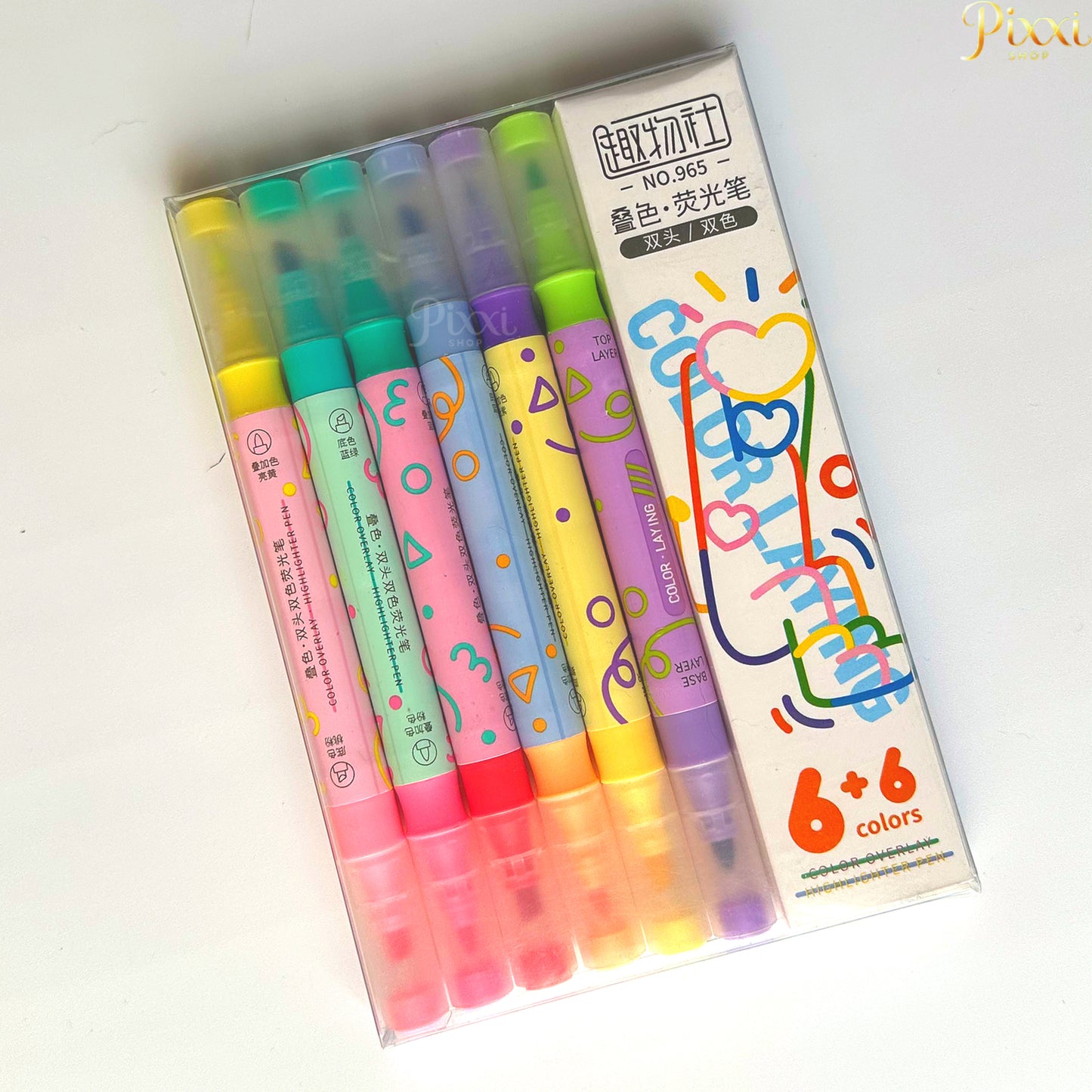 Canlı ve Eğlenceli 6’lı Keçeli Kalem Seti ✨