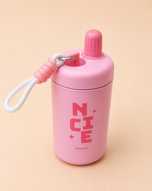 Pembe Küçük Boy Termos