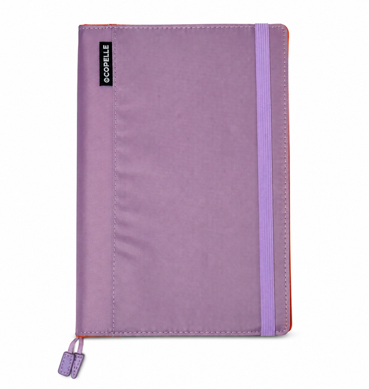 Lila Cepli ve Lastikli  Organizeri Defter
