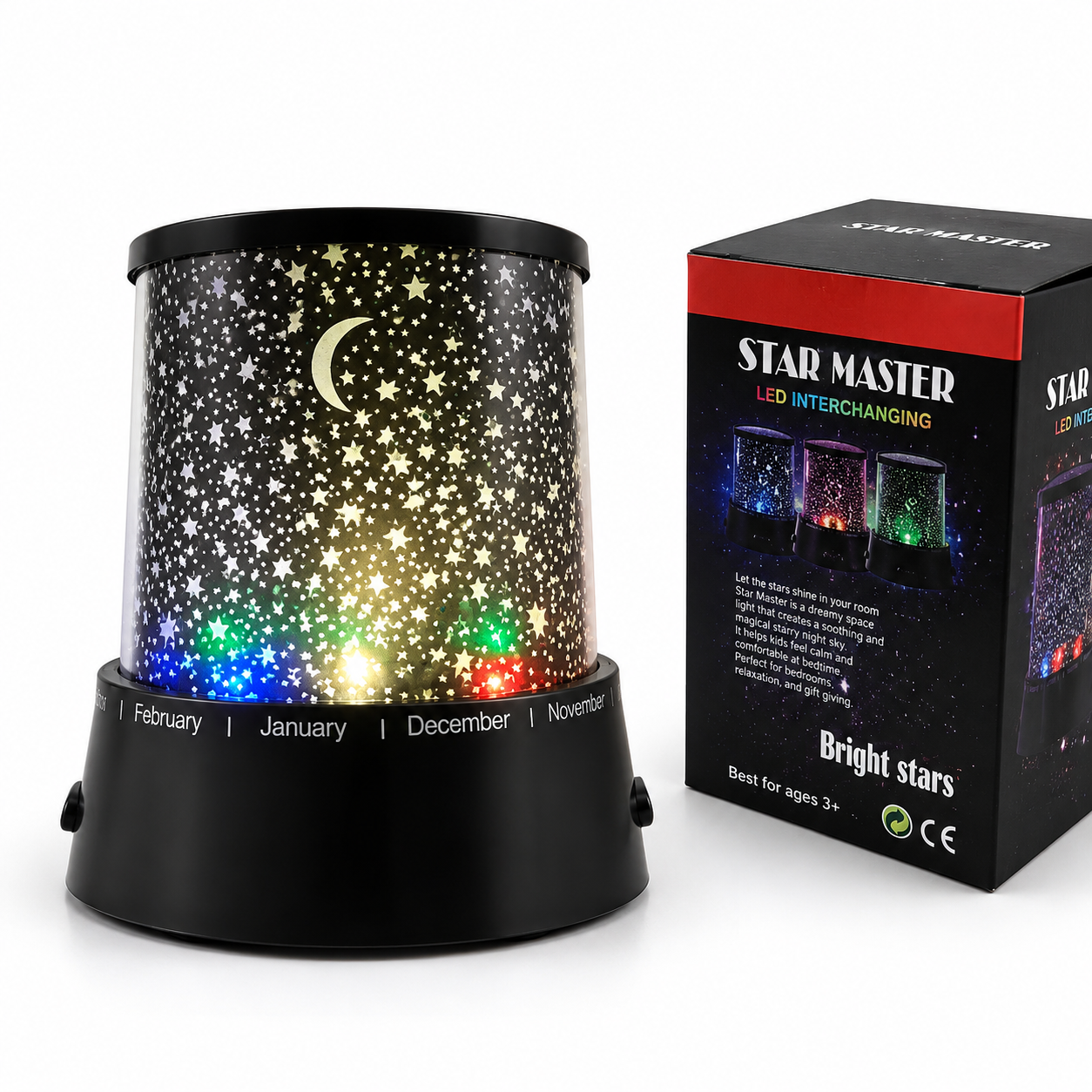 Star Master Projektör Gece Lambası