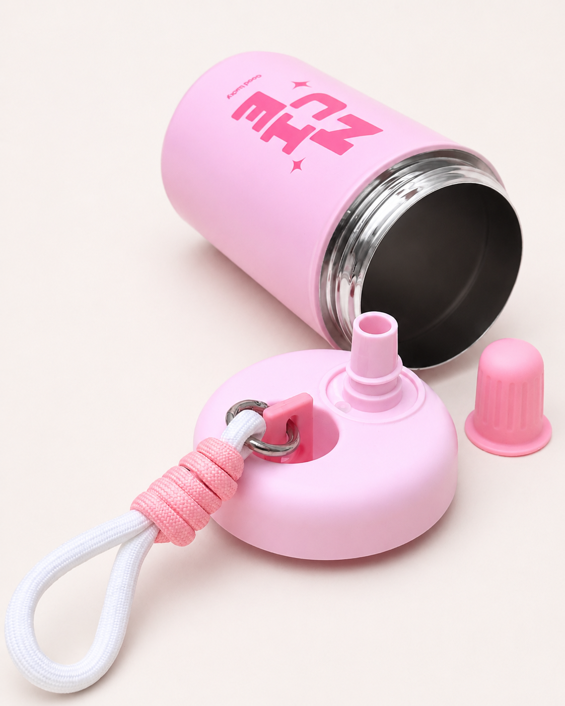 Pembe Küçük Boy Termos