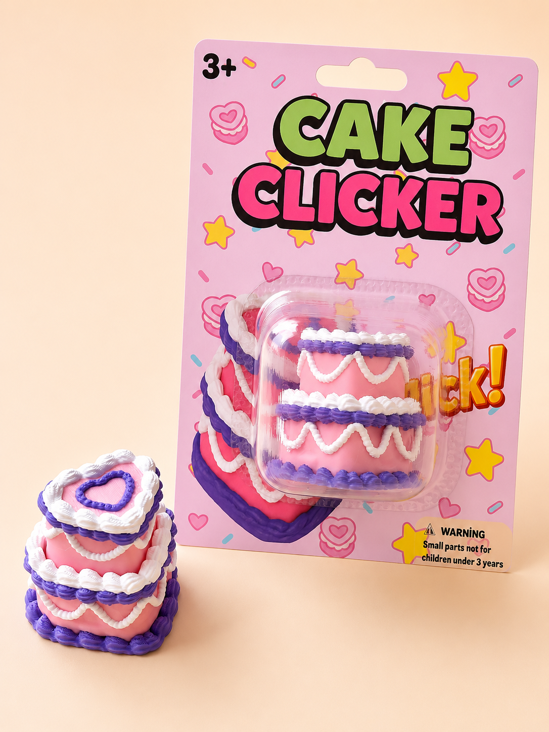 Fidget Cake  Clicker Stres Oyuncağı