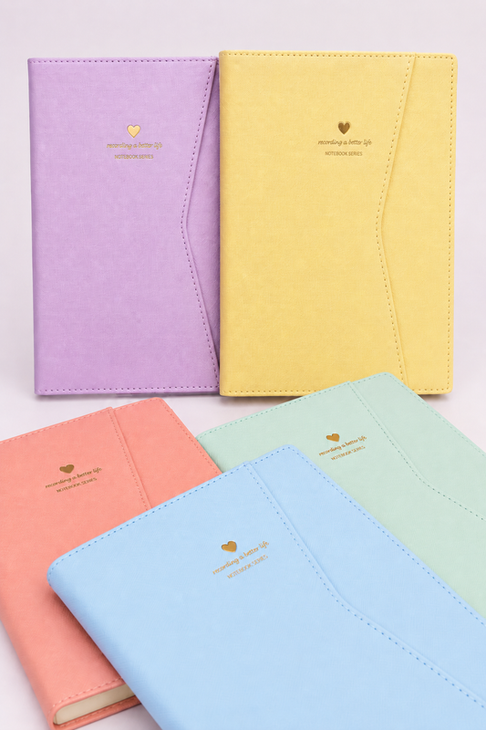 Cepli Pastel Renkli Defter Serisi