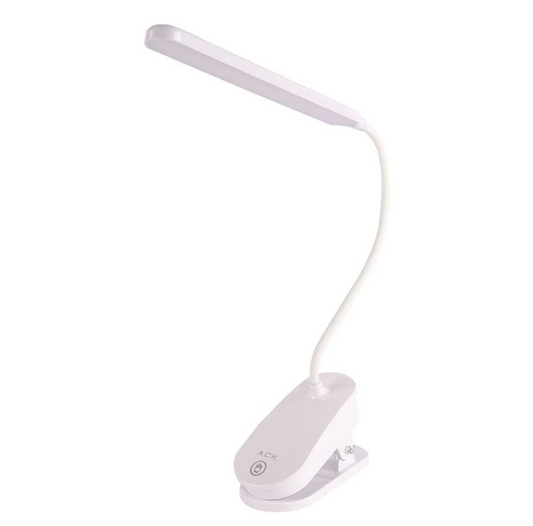 Şarjlı Mandallı LED Masa Lambası